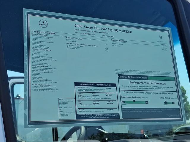 2026 Mercedes-Benz Sprinter 2500 Standard Roof 4-Cyl Diesel