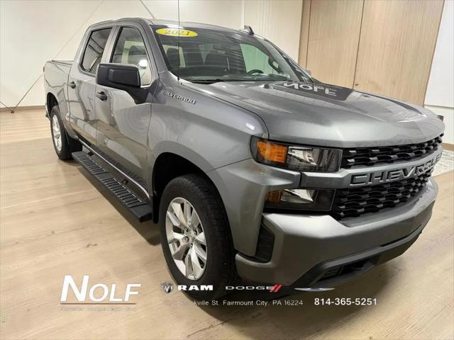 2021 Chevrolet Silverado 1500 4WD Crew Cab Short Bed Custom for sale in Fairmount City, PA