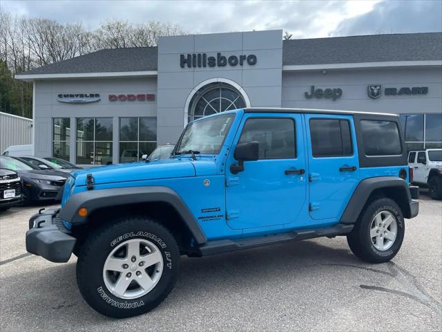 2017 Jeep Wrangler Unlimited Sport 4x4 for sale in Hillsboro, NH