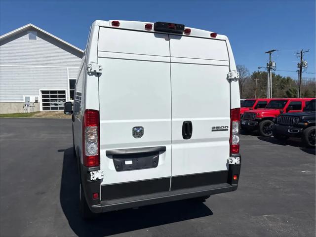 2025 Ram ProMaster 2500 Cargo Van Tradesman High Roof 159" WB w/Pass Seat