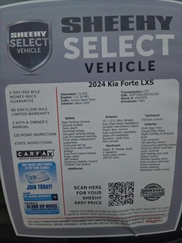 2024 Kia Forte LXS