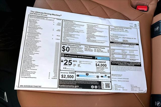 2026 BMW X5 xDrive40i