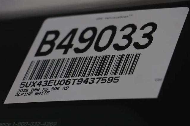 2026 BMW X5 xDrive50e