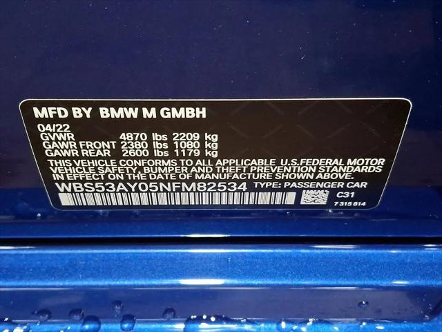 2022 BMW M3 Standard