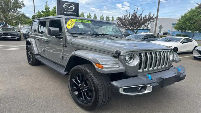 2022 Jeep Wrangler 4xe Unlimited Sahara 4x4