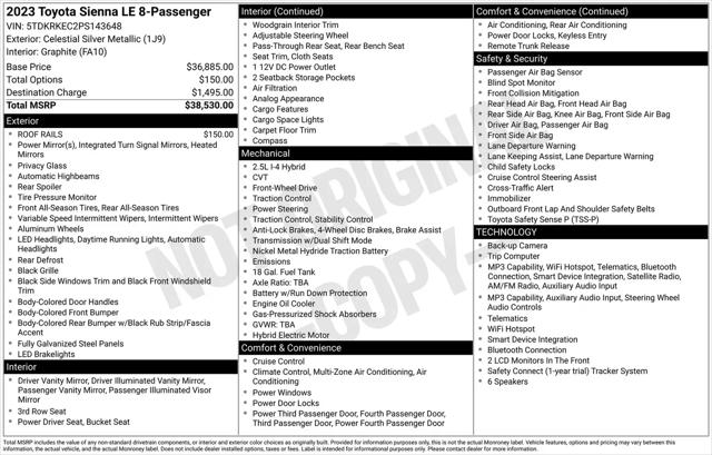 2023 Toyota Sienna LE