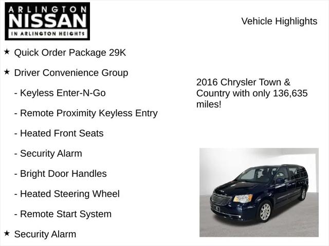 2016 Chrysler Town & Country Touring