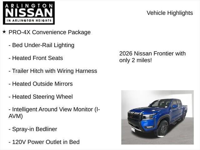 2026 Nissan Frontier Crew Cab PRO-4X 4x4