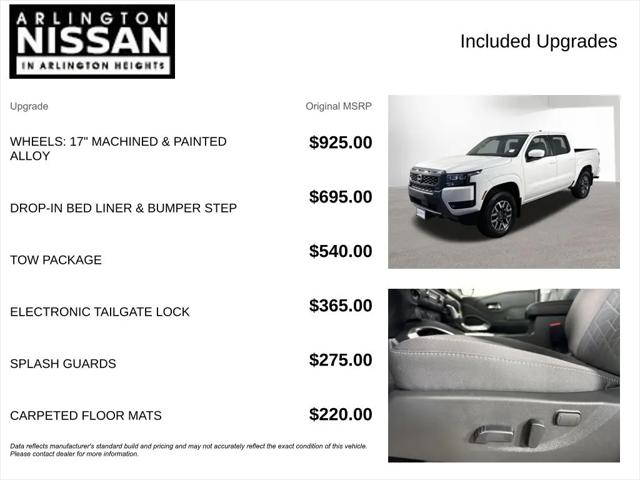 2026 Nissan Frontier Crew Cab SV 4x4