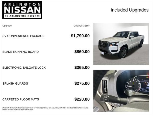 2026 Nissan Frontier Crew Cab SV 4x4