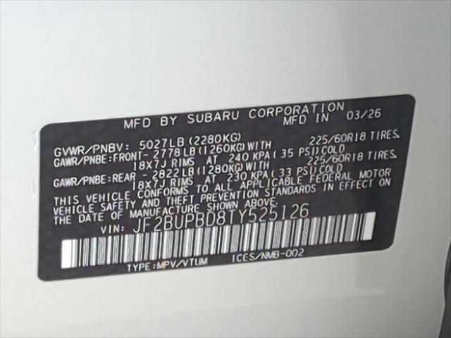 2026 Subaru Outback Premium