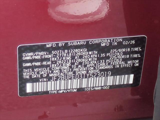 2026 Subaru Outback Touring
