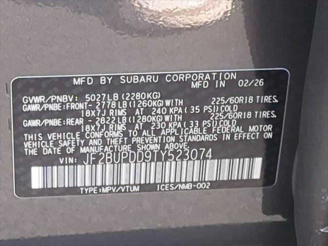 2026 Subaru Outback Limited