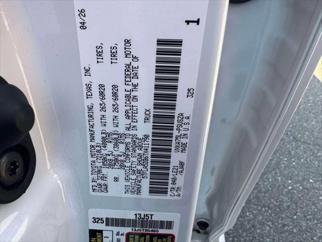 2026 Toyota Tundra SR CrewMax 5.5' Bed