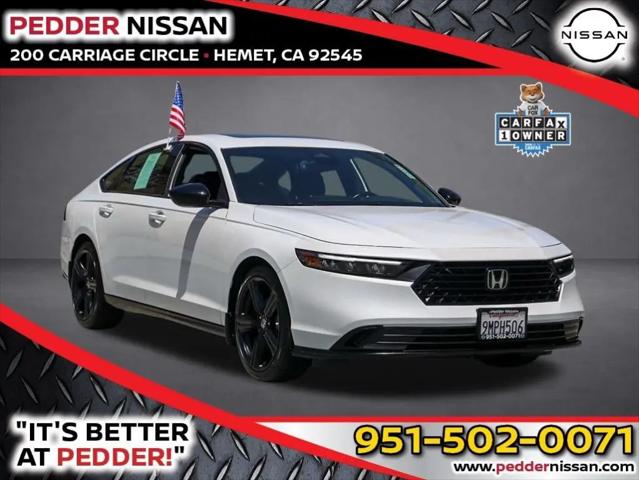 2024 Honda Accord Hybrid Sport-L for sale in Hemet, CA