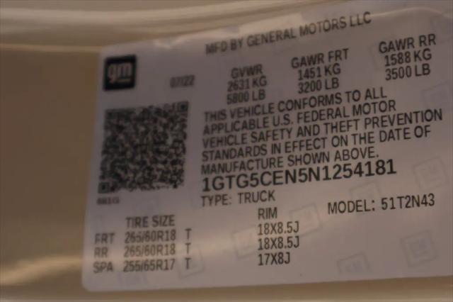 2022 GMC Canyon 2WD Crew Cab Short Box Elevation