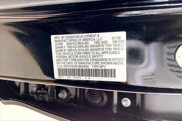2026 Honda Passport AWD RTL