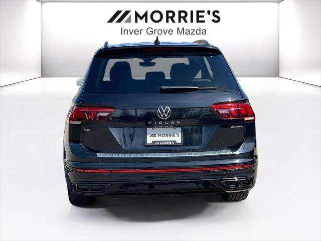 2022 Volkswagen Tiguan 2.0T SE R-Line Black