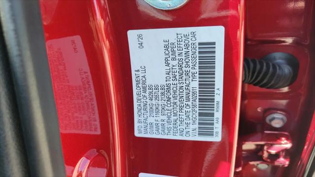 2026 Honda Accord Sedan Sport
