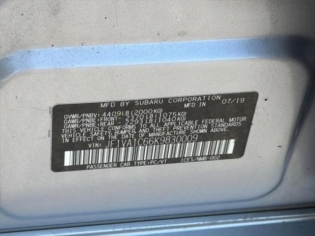 2019 Subaru WRX Premium