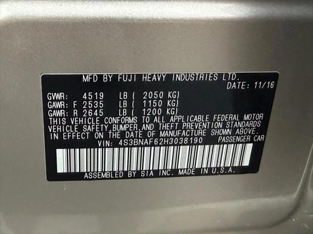 2017 Subaru Legacy 2.5i Premium
