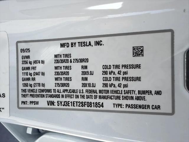 2025 Tesla Model 3 Performance All-Wheel Drive