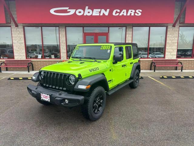 2021 Jeep Wrangler Willys 4x4 for sale in Middleton, WI
