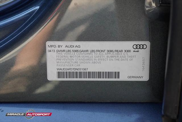 2013 Audi S8 4.0T