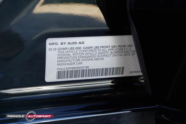 2022 Audi S8 TFSI quattro Tiptronic