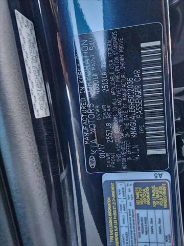 2017 Kia Optima Hybrid EX