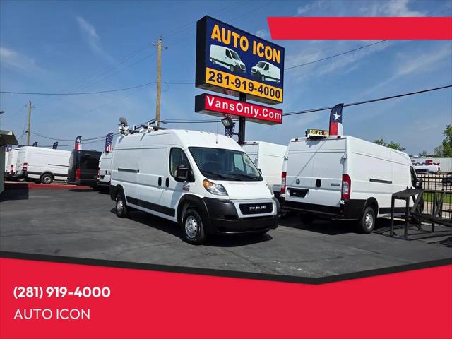 2021 Ram ProMaster 2500 Cargo Van High Roof 159" WB for sale in Houston, TX