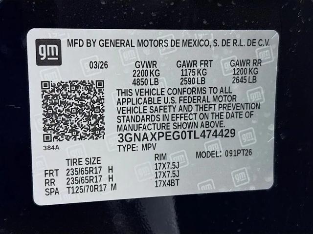 2026 Chevrolet Equinox AWD LT