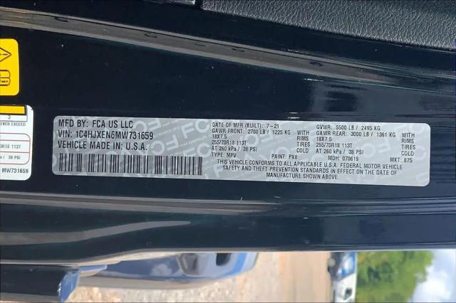 2021 Jeep Wrangler Sahara 4x4