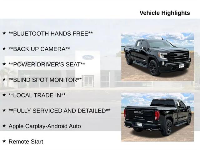 2021 GMC Sierra 1500 4WD Double Cab Standard Box Elevation
