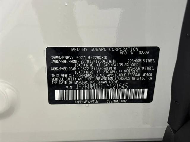 2026 Subaru Outback Limited