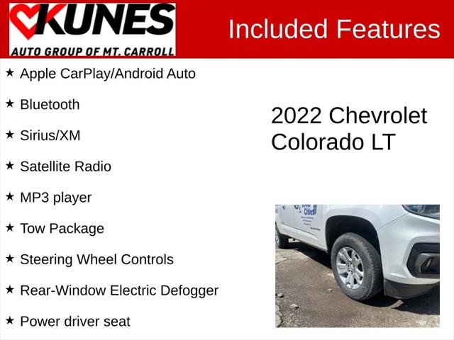 2022 Chevrolet Colorado 4WD Crew Cab Long Box LT