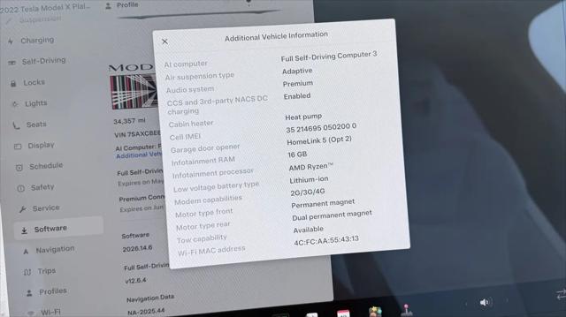 2022 Tesla Model X Plaid Tri Motor All-Wheel Drive