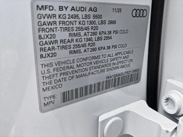 2025 Audi Q5 Premium Plus TFSI quattro S tronic