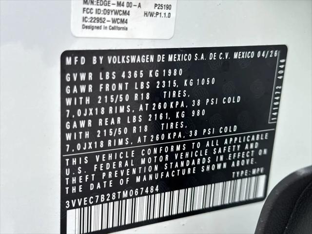 2026 Volkswagen Taos SE