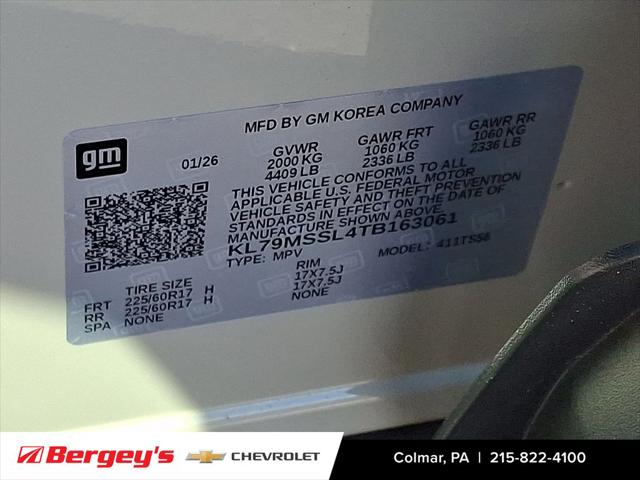 2026 Chevrolet TrailBlazer AWD ACTIV