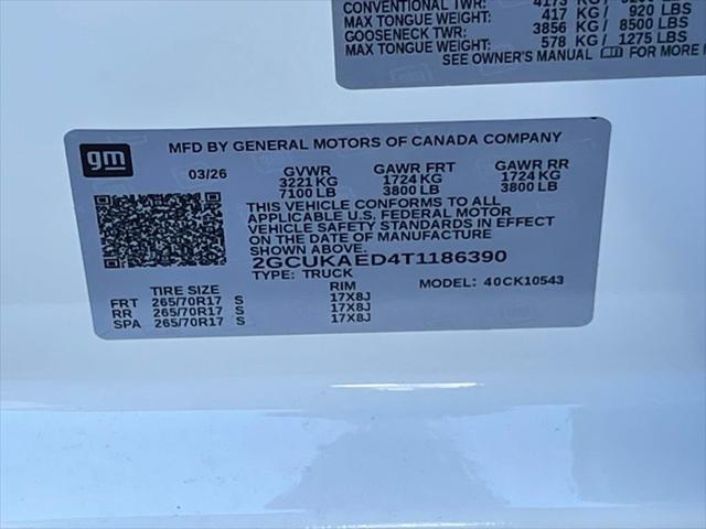 2026 Chevrolet Silverado 1500 4WD Crew Cab Short Bed WT