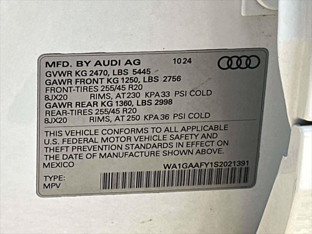 2025 Audi Q5 Premium 45 TFSI S line quattro