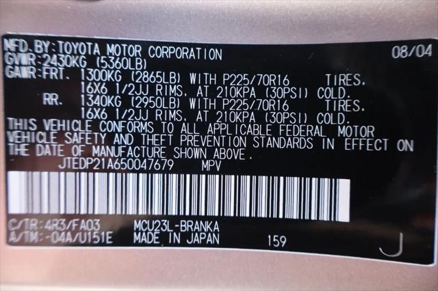 2005 Toyota Highlander Base V6
