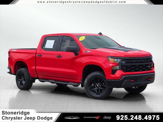 2022 Chevrolet Silverado 1500 4WD Crew Cab Short Bed Custom Trail Boss for sale in Pleasanton, CA