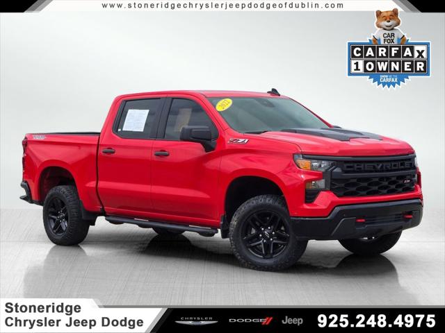 2022 Chevrolet Silverado 1500 4WD Crew Cab Short Bed Custom Trail Boss for sale in Pleasanton, CA