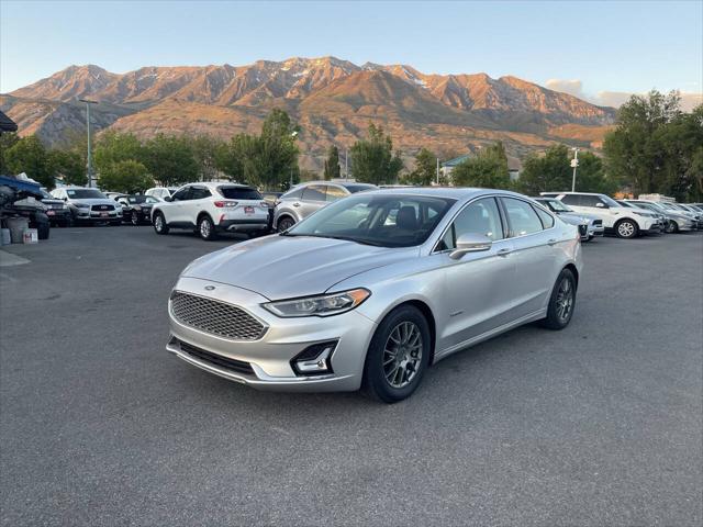 2019 Ford Fusion Hybrid Titanium for sale in Lindon, UT