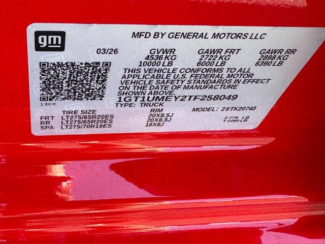 2026 GMC Sierra 2500HD Crew Cab, Standard Bed, SLE, 4WD