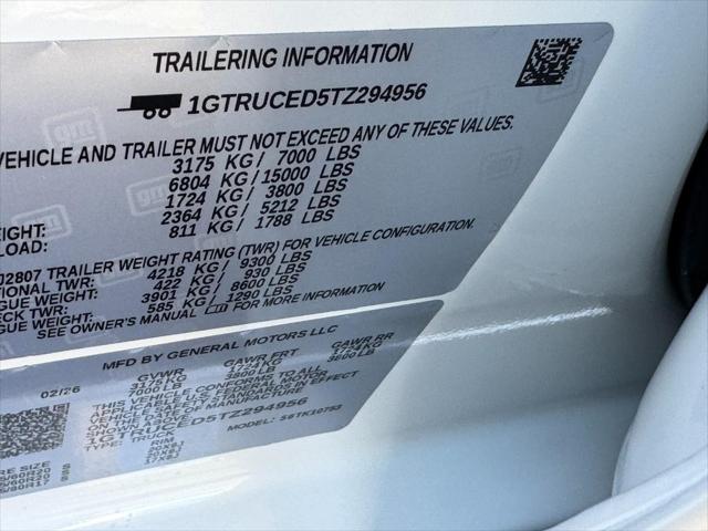 2026 GMC Sierra 1500 Double Cab, Standard Bed, Elevation, 4WD