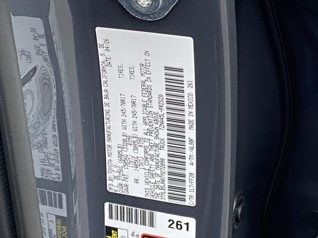 2026 Toyota Tacoma SR5