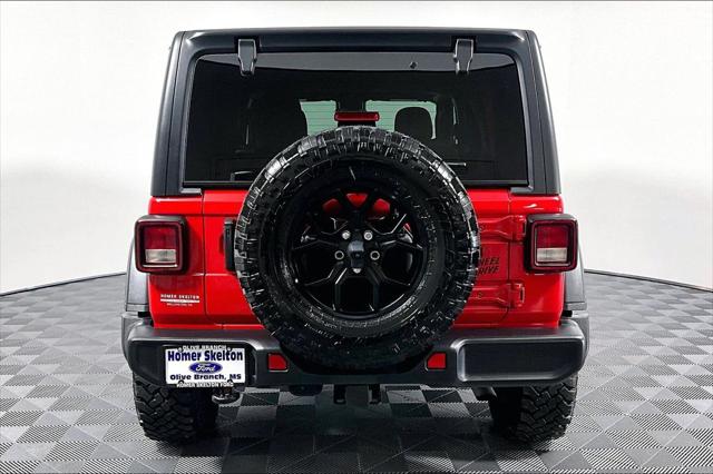 Used 2024 Jeep Wrangler 4-Door Willys 4x4 For Sale in Olive Branch, MS